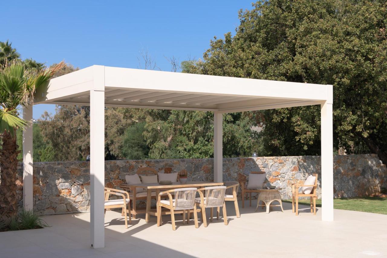 Pelagias Villa Lefka With Heated Pool Mathes Exterior photo