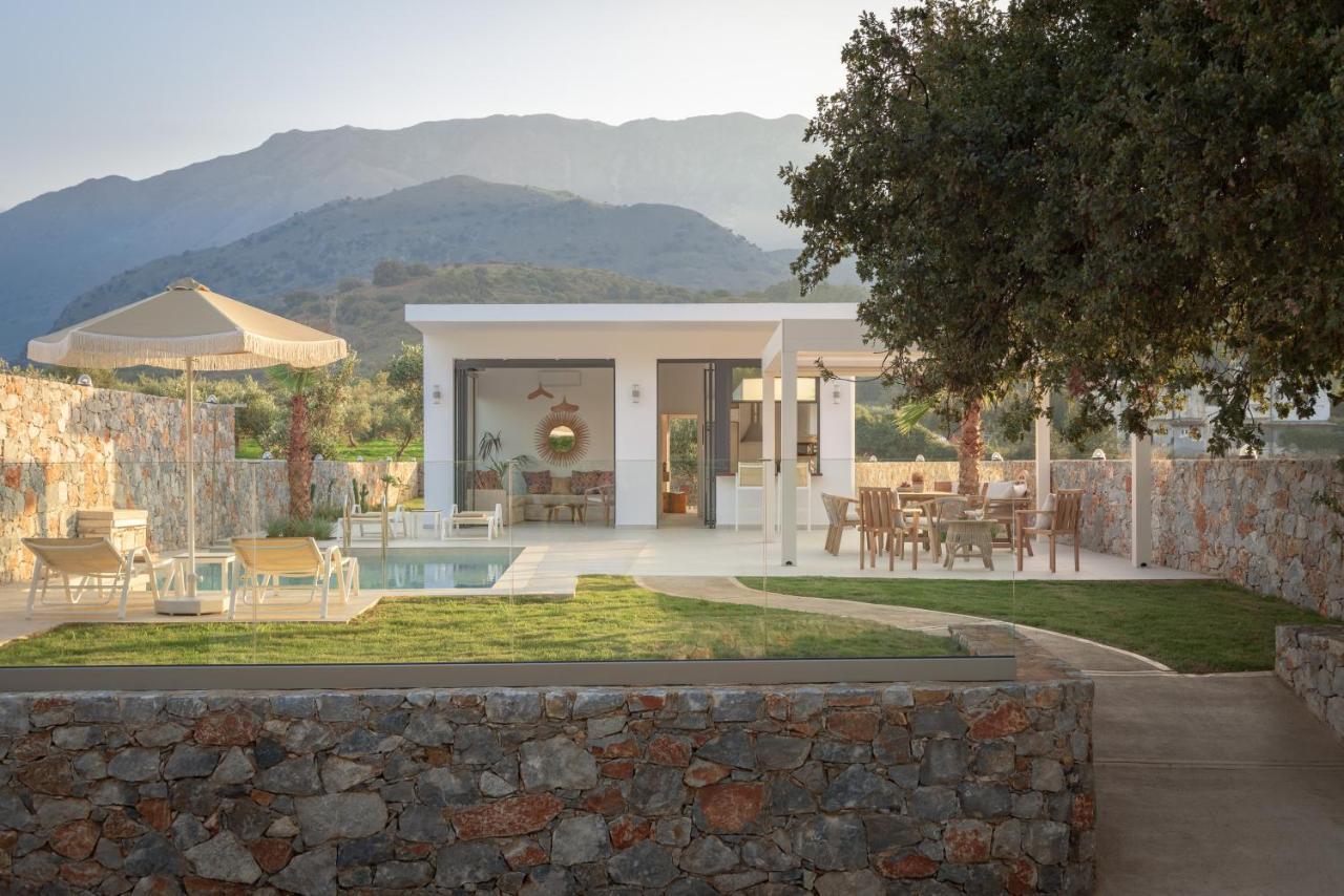 Pelagias Villa Lefka With Heated Pool Mathes Exterior photo