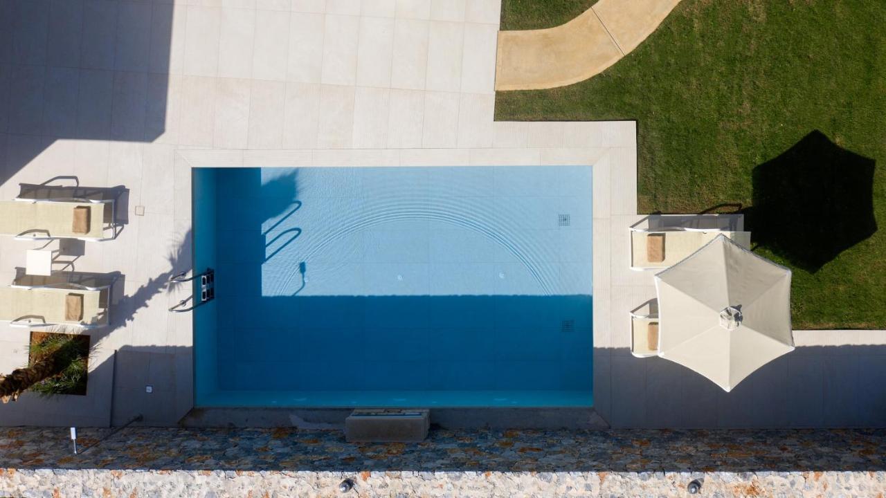 Pelagias Villa Lefka With Heated Pool Mathes Exterior photo