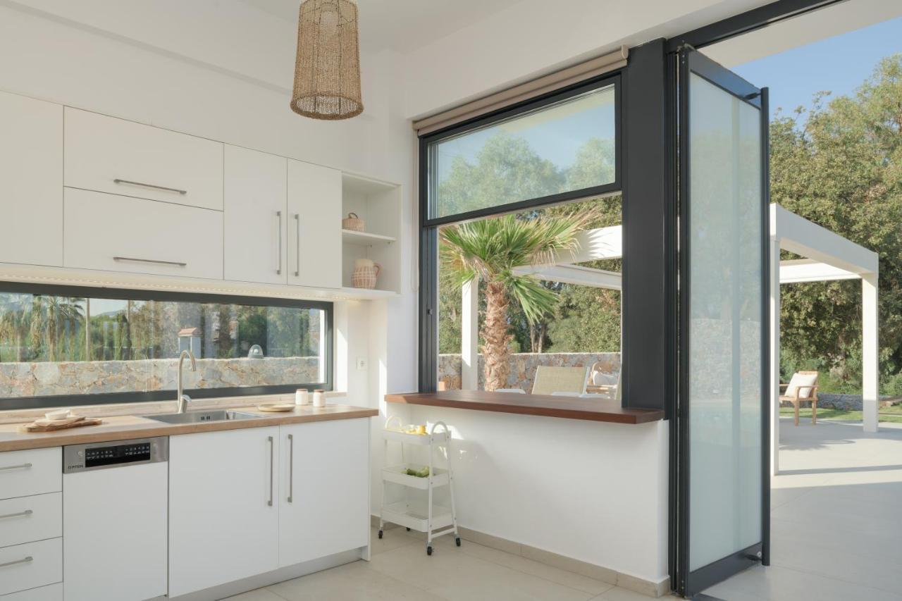 Pelagias Villa Lefka With Heated Pool Mathes Exterior photo